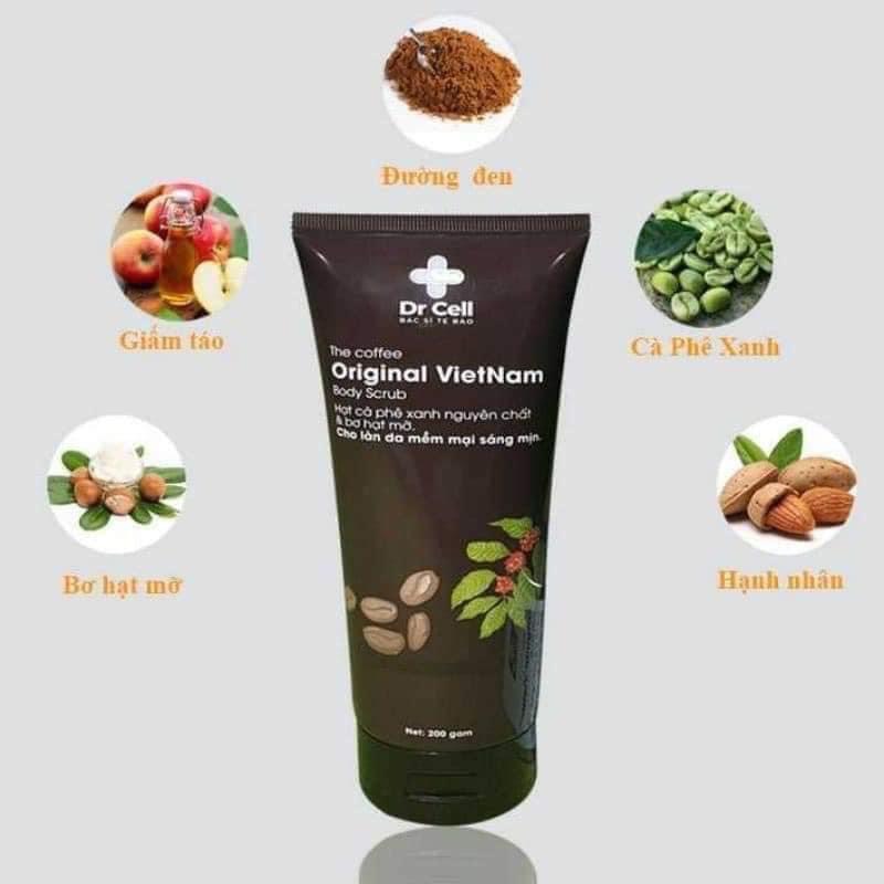 Tẩy da chết Coffee Dr Cell 1