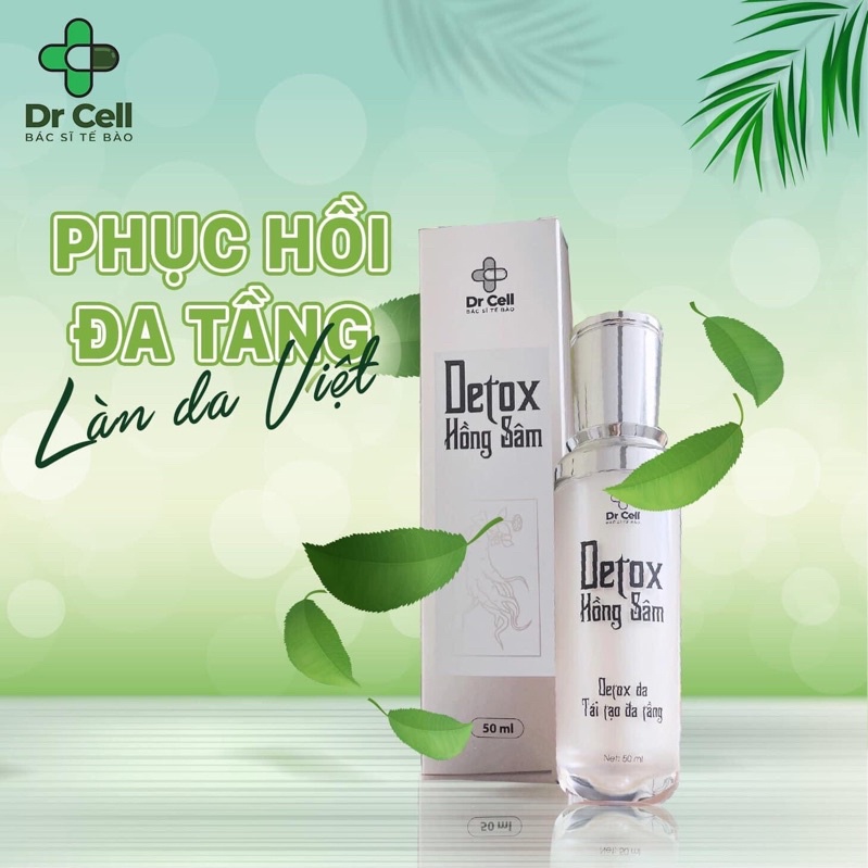 detox hồng sâm