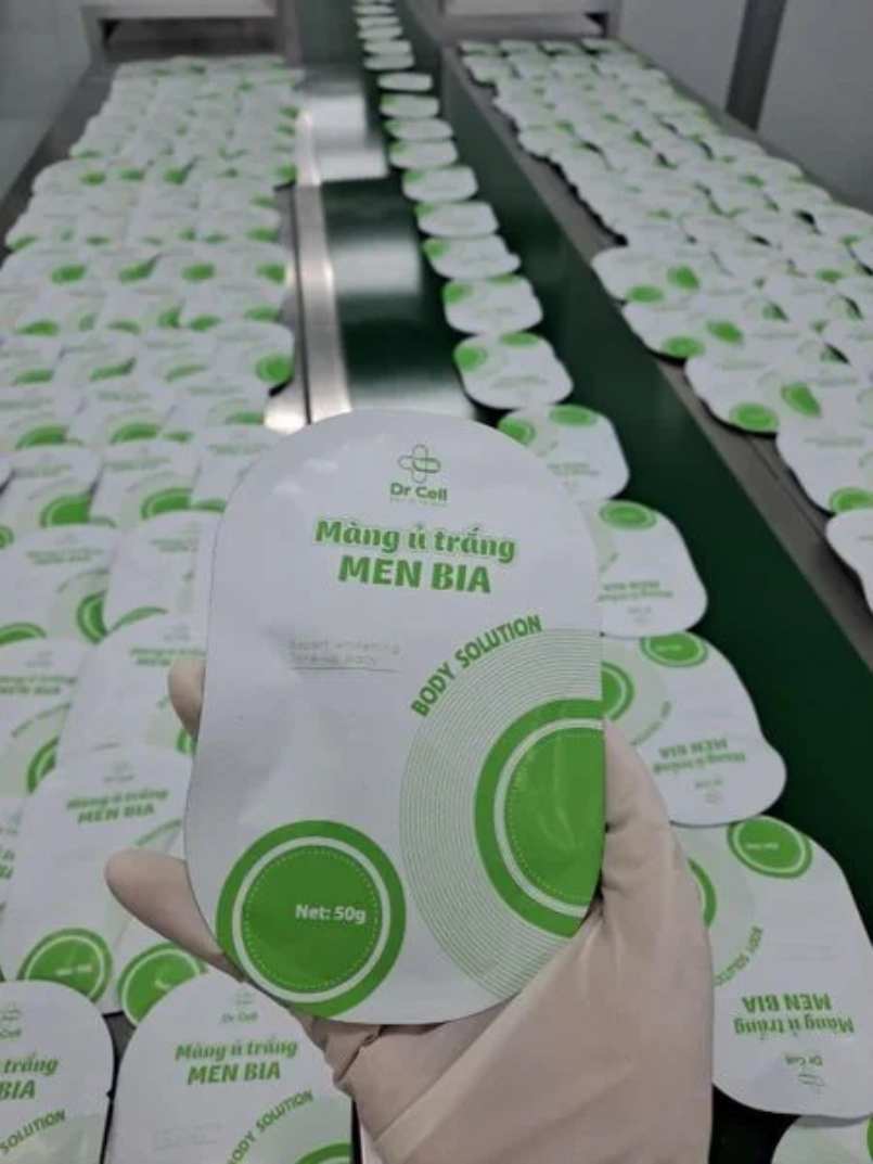 Hình ảnh màng ủ trắng - MEN BIA