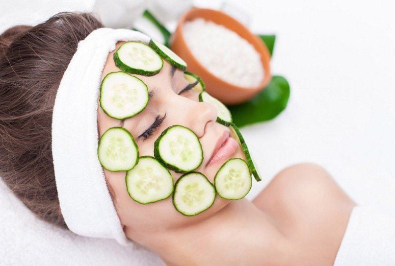 Cách trị mụn bằng dưa leo