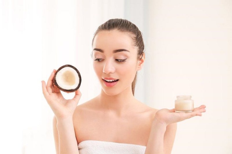 Cách chăm sóc da body bằng dầu dừa