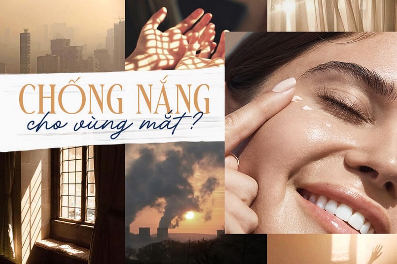 Tầm quan trọng của kem chống nắng cho vùng da mắt