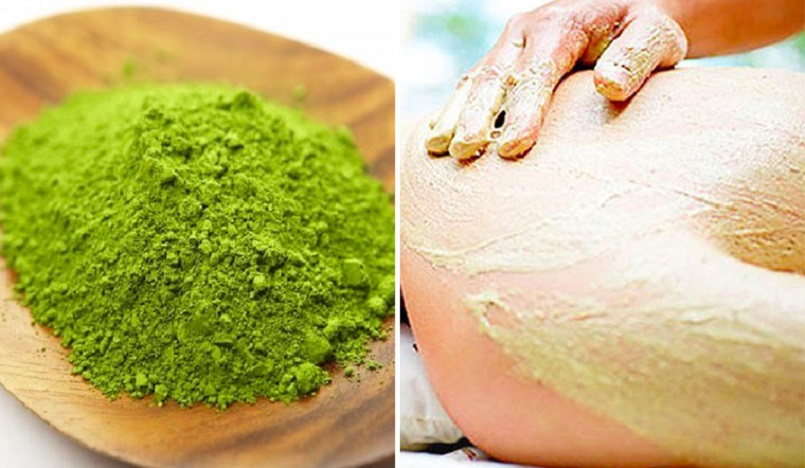 Hướng dẫn làm mặt nạ từ trà xanh cho da body