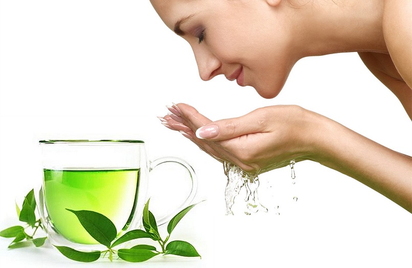 Lợi ích của việc tắm lá trà xanh đối với da body
