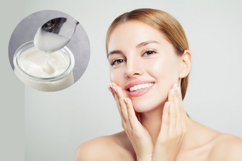 Công thức làm trắng da mặt bằng sữa chua