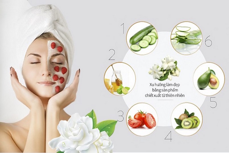 Các nguyên liệu thiên nhiên làm trắng da mặt